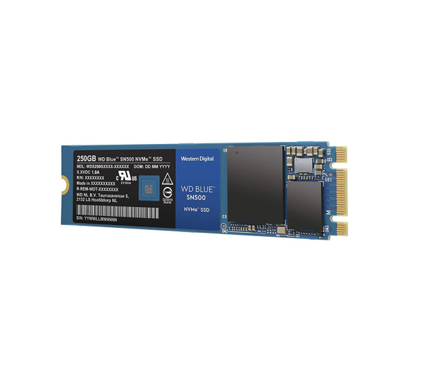 Sandisk 250GB M.2 PCIe NVMe Blue SN500 - 486495 - zdjęcie 2